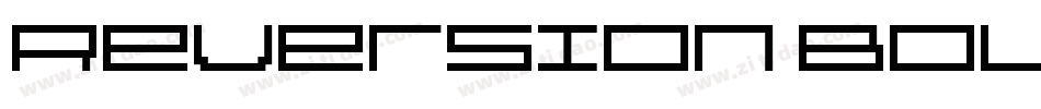 Reversion Bold字体转换